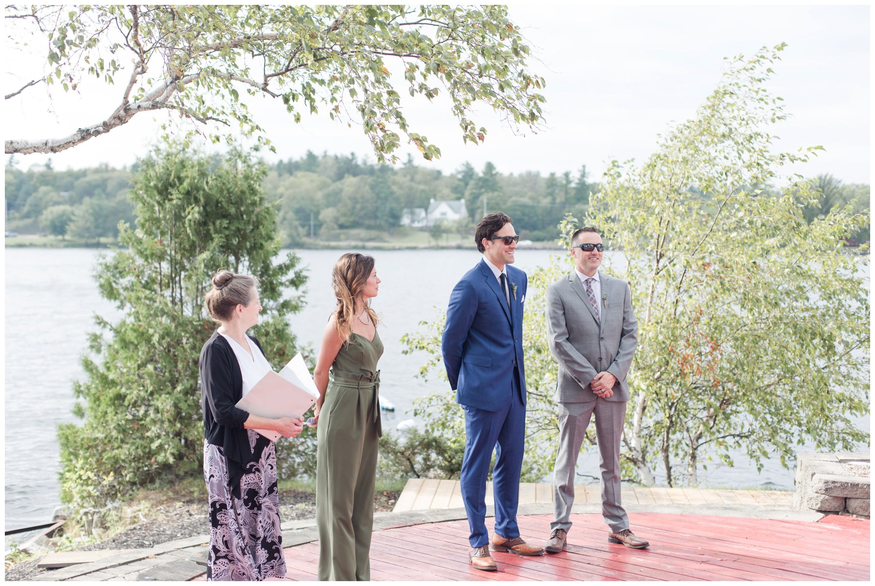 Light and airy Calabogie Lakeside Wedding - The Barnett Company, Ottawa Wedding Photographers