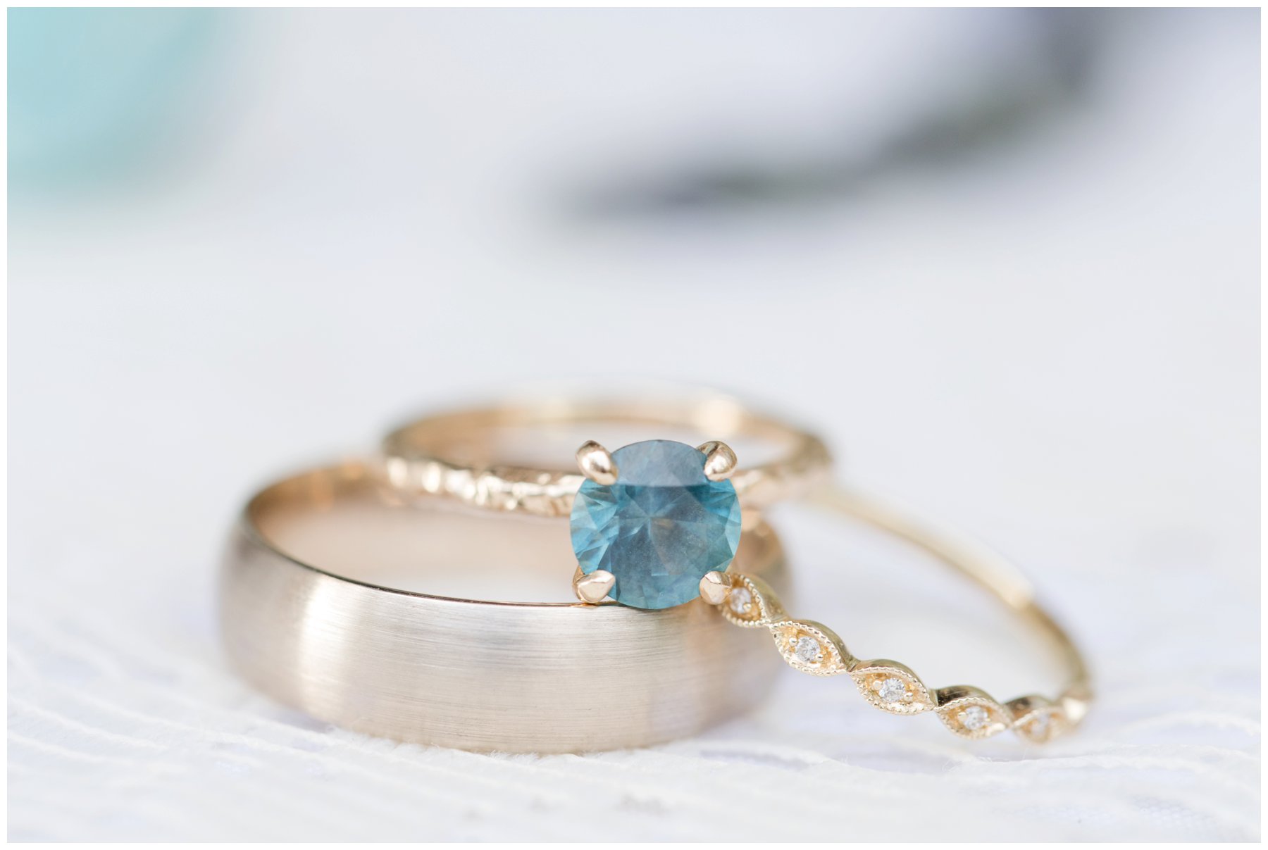 Turquoise engagement ring - The Barnett Company, Ottawa Wedding Photographers