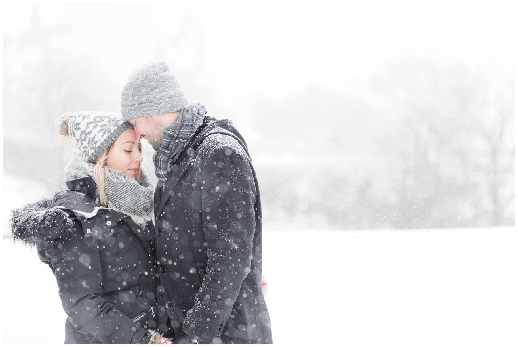 Ottawa Winter engagement session