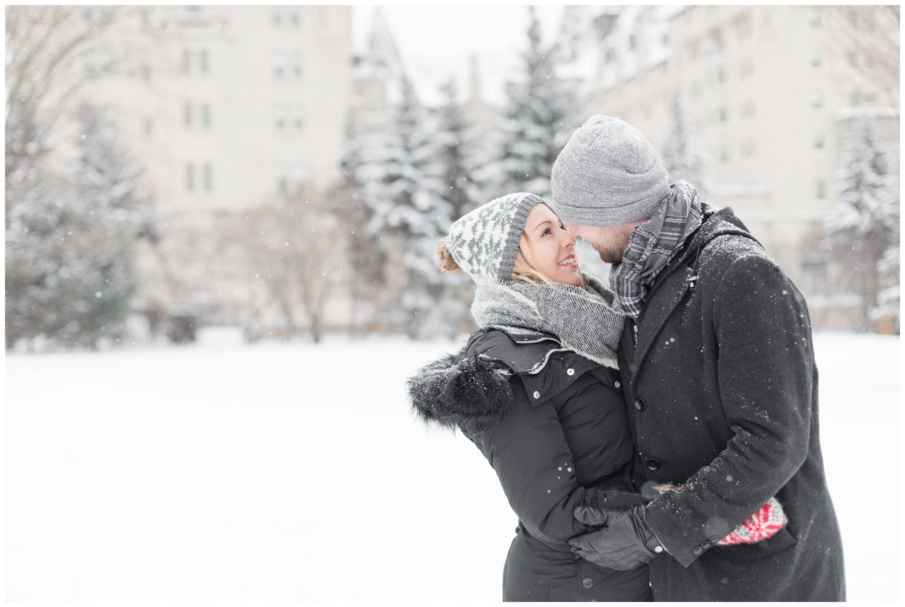 Ottawa Winter engagement session