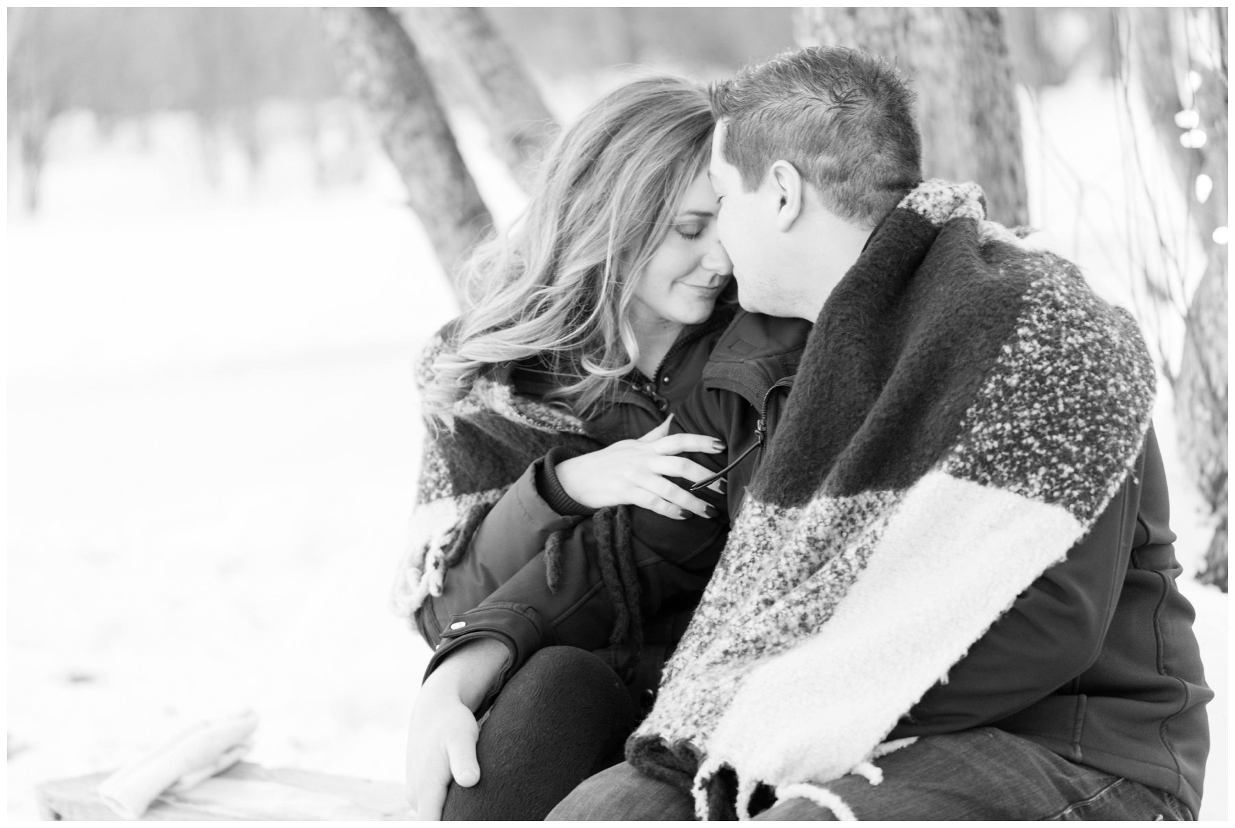 Ottawa Skating Engagement Session at River Oak Photography