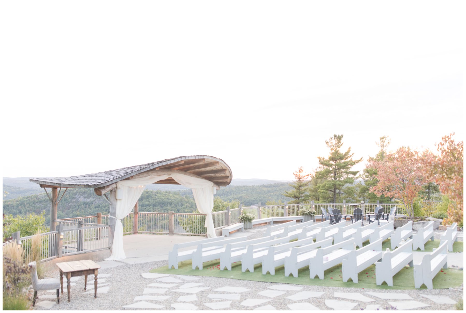 light bright and airy le belvedere wakefield ceremony