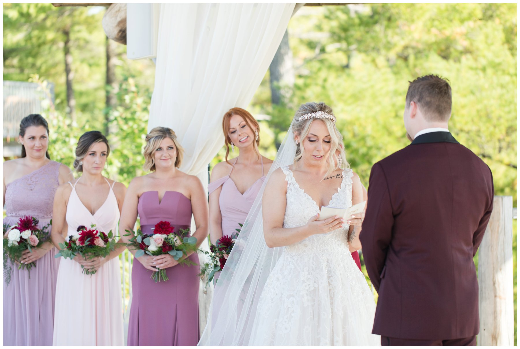 light bright and airy le belvedere wakefield ceremony