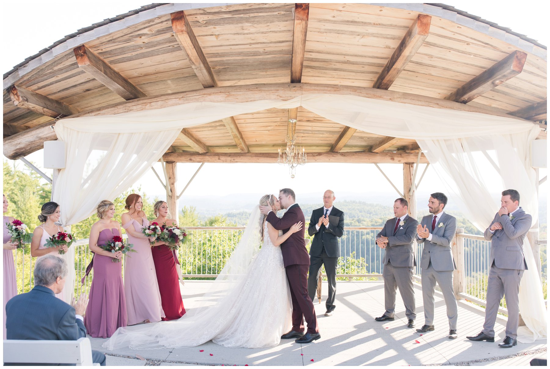 light bright and airy le belvedere wakefield ceremony